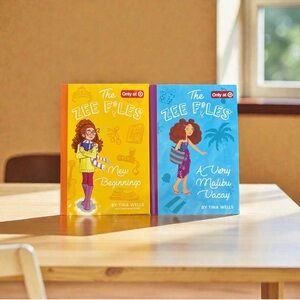 THE ZEE FILES / 2 Kids Book (Set) - New Beginnings & A Very Malibu Vacay